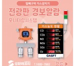 강릉지역 밀폐구역 가스농도현황 전광판…